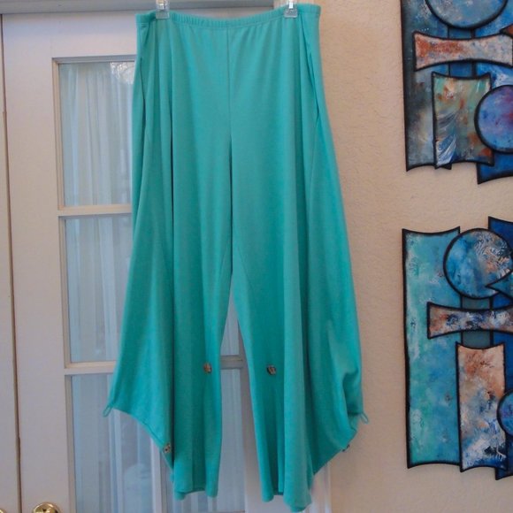 Aqua Pants with Style! - Picture 6 of 15